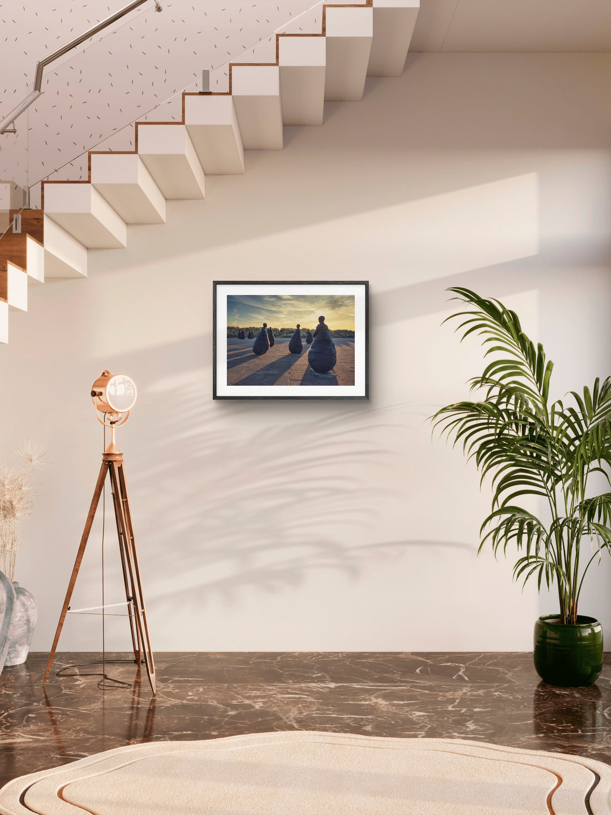 South Shields Weebles - Conversation Piece - South Shields wall art displayed in a styled room setting.