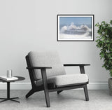 Seaham Pier Waves Print, Storm Babet, Seaham - County Durham