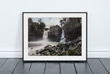 High Force Waterfall - Double Waterfall after Heavy Rain - County Durham