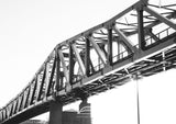 Queen Elizabeth II Metro Bridge - Newcastle Gateshead - Black and White