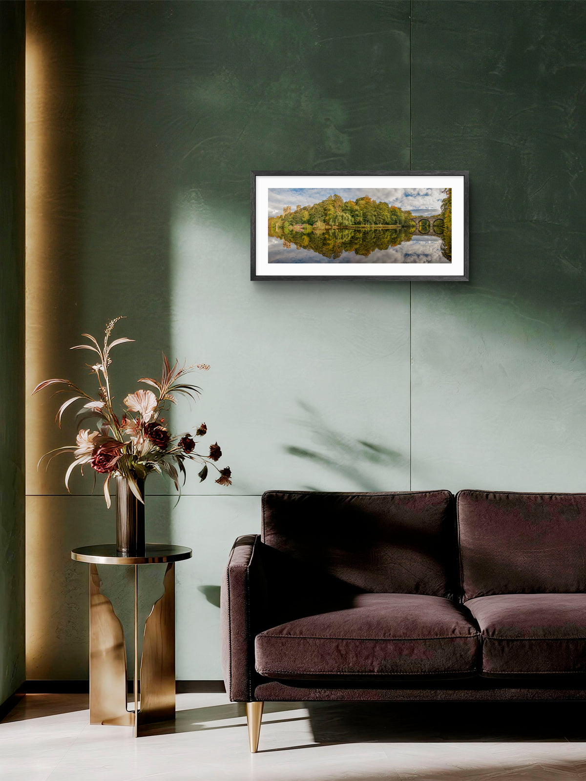Durham Cathedral & Prebends Bridge in Autumn | Durham Landscape Print