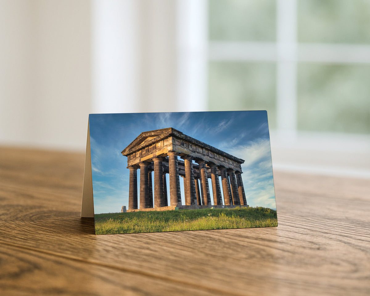 Penshaw Monument blank A5 greetings card, Sunderland, by North East Captures