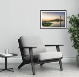 St Mary's Lighthouse - Seaweed Covered Rocks - Whitley Bay