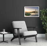 St Mary's Lighthouse - Seaweed Covered Rocks - Whitley Bay