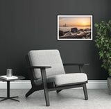 St Mary's Lighthouse and Rocks - Sunrise - Whitley Bay