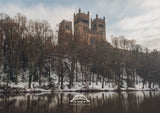 Durham Cathedral - Winter - Seen from Across The River Wear - Durham
