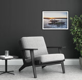 St Mary's Lighthouse - Drone Shot Sunset - Whitley Bay