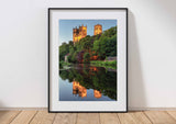 Durham Cathedral - Reflecting On The River Wear At Dusk - Durham