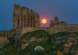 Tynemouth Priory Sturgeon Supermoon - Tynemouth - North Tyneside.