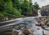 High Force waterfall on the River Tees, near Middleton-in-Teesdale, County Durham. The River plunges 70 feet over a precipice in two stages. - North East Captures