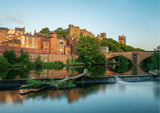 Framwellgate Bridge crossing The River Wear towards The Castle and Durham Cathedral - North East Captures