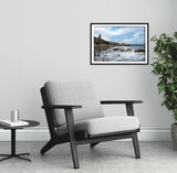 Chemical Beach Seaham and the wheels of an old Chaldron Wagon revealed at low tide. - North East Captures