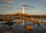 St Mary's Lighthouse is on St Mary's Island, Whitley Bay on the North East coast. Accessible by a causeway which is submerged at high tide. - North East Captures