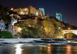 Framwellgate Bridge, Durham Castle and Durham Cathedral at night. - North East Captures