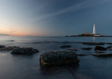 St Mary's Lighthouse is on St Mary's Island, Whitley Bay on the North East coast. Accessible by a causeway which is submerged at high tide. - North East Captures