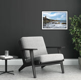 Chemical Beach Seaham and the wheels of an old Chaldron Wagon revealed at low tide. - North East Captures