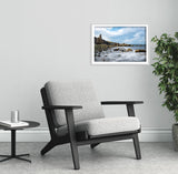 Chemical Beach Seaham and the wheels of an old Chaldron Wagon revealed at low tide. - North East Captures
