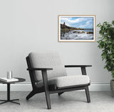 Chemical Beach Seaham and the wheels of an old Chaldron Wagon revealed at low tide. - North East Captures