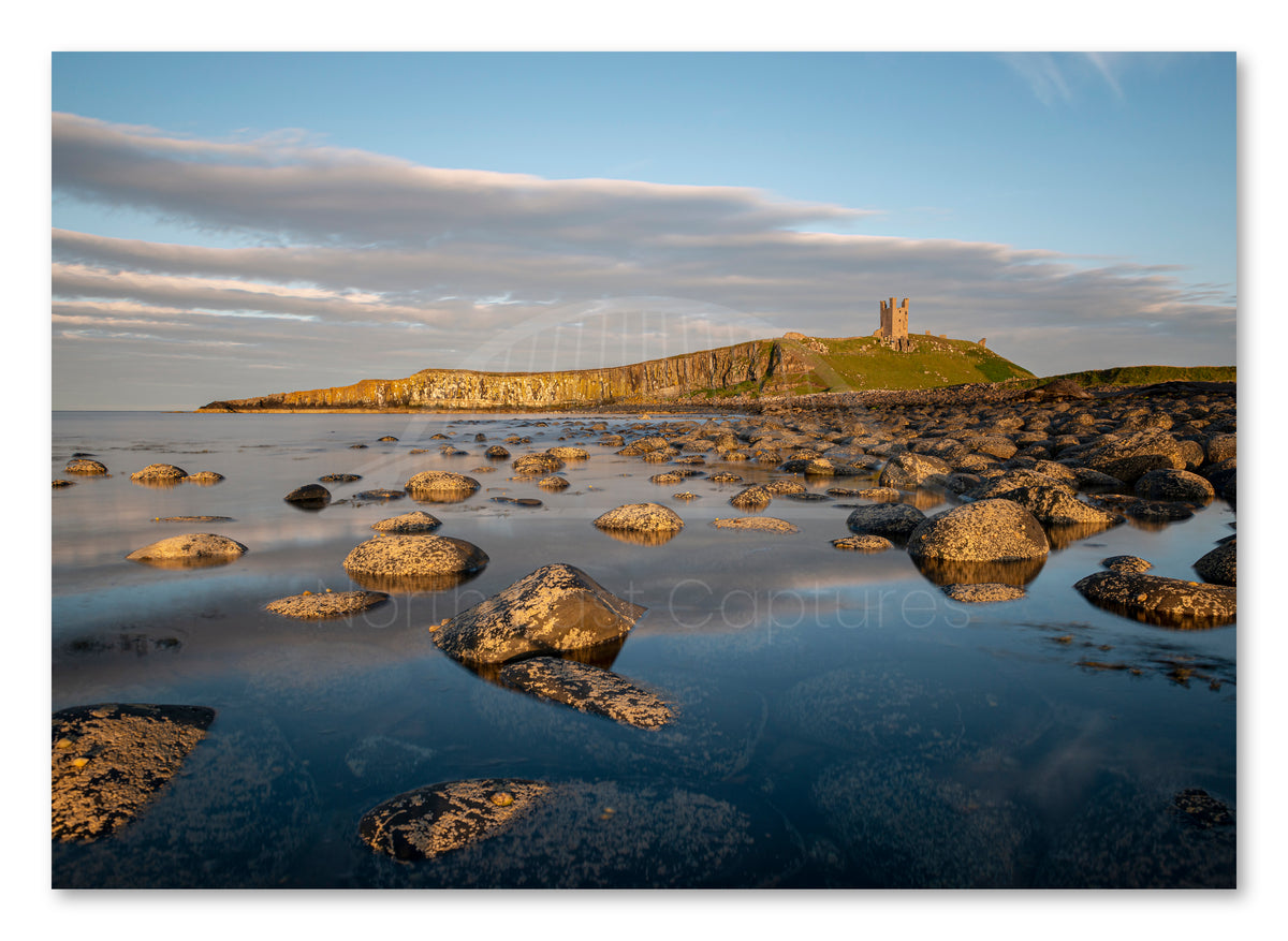 Boulder Beach Death Rocks at Embleton shown as a canvas print.