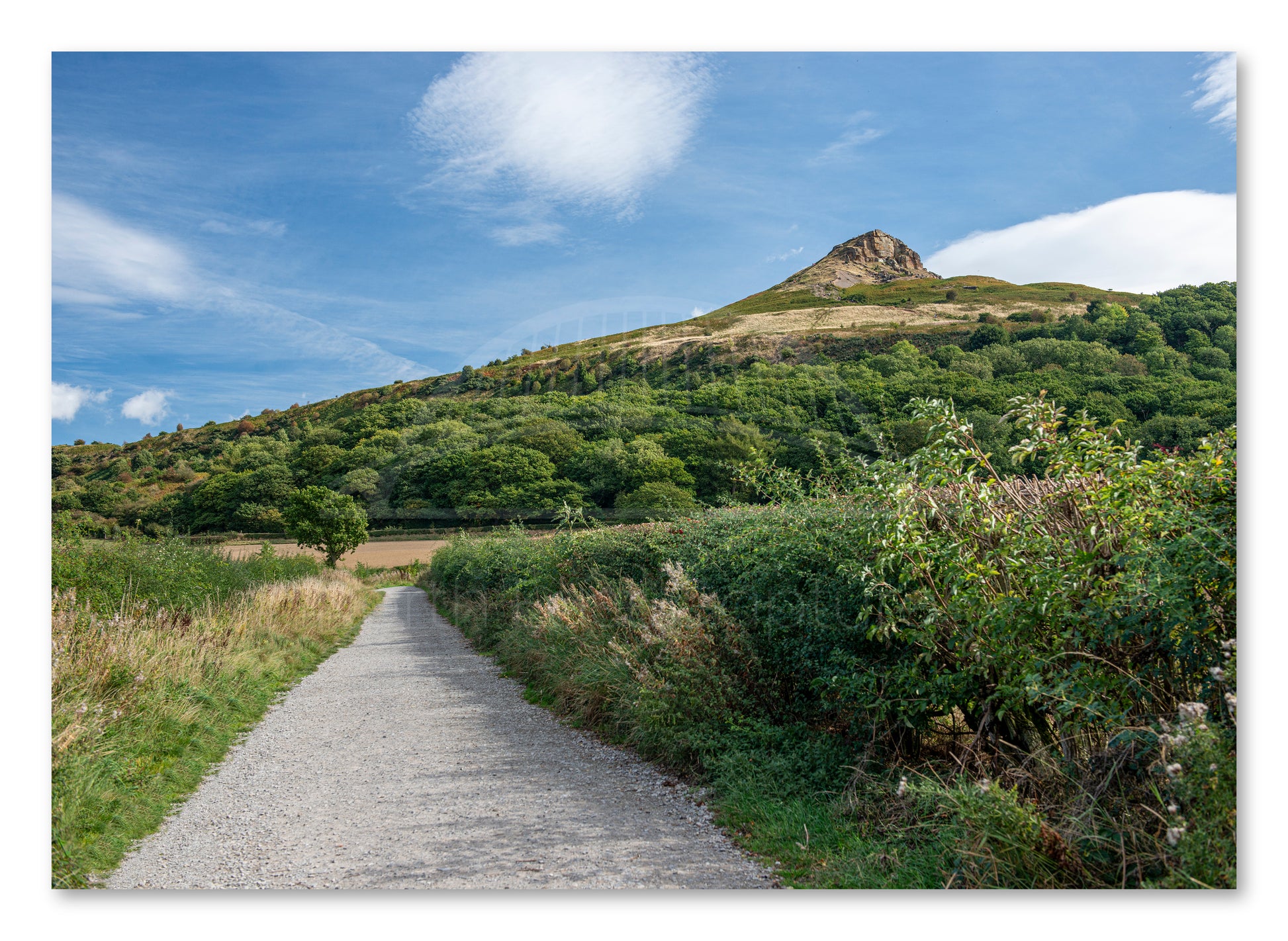 Roseberry Topping - North Yorkshire shown as a canvas print.
