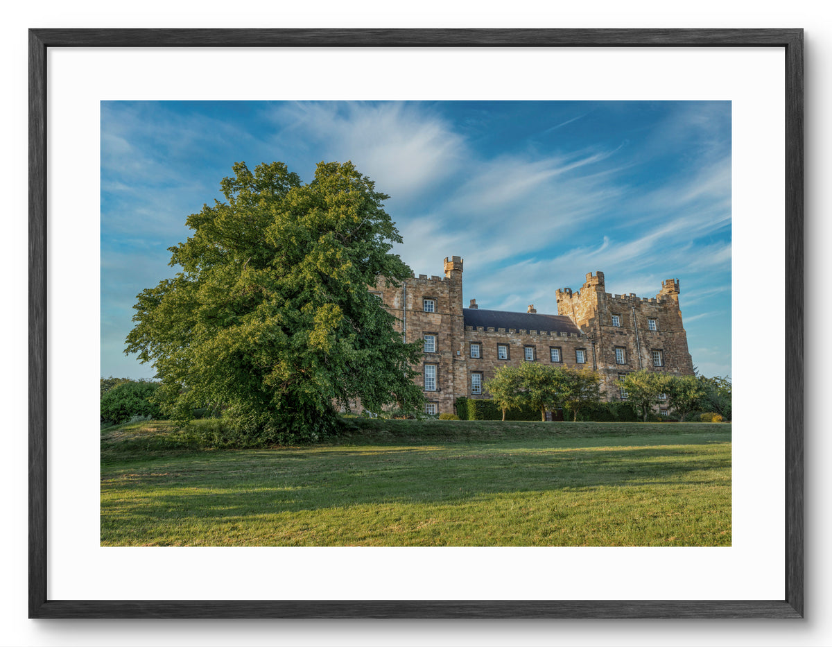 Lumley Castle - Chester-le-Street - County Durham shown as a framed photographic print.