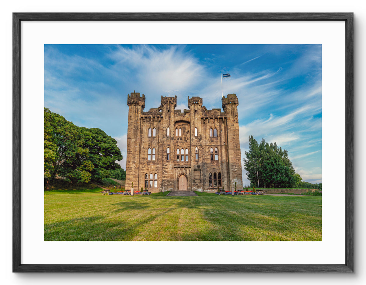 Hylton Castle - North Hylton - Sunderland shown as a framed photographic print.