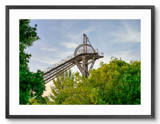 Washington F Pit - Albany - Washington - Sunderland shown as a framed photographic print.