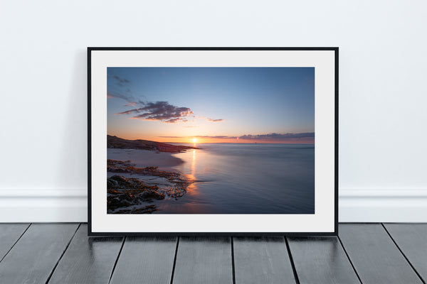 Bamburgh Beach Sunset - Northumberland