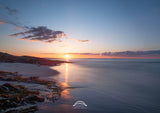 Bamburgh Beach Sunset - Northumberland