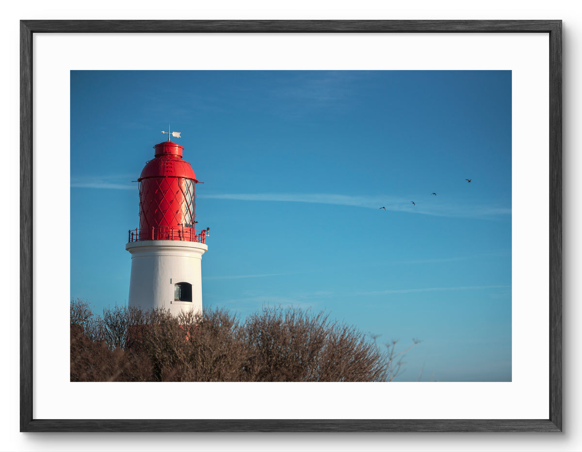 Souter Lighthouse - Marsden - South Shields shown as a framed photographic print.