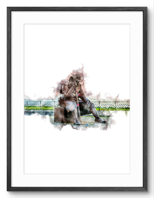 Tommy - 1101 - Digital Watercolour - Seaham - County Durham