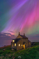 The Bathing House Northern Lights Print