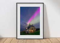 The Bathing House - Aurora Borealis - Craster -Northumberland
