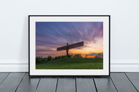 The Angel of the Nort Sunset - Gateshead - Long Exposure