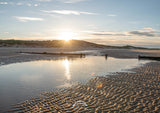 Druridge Bay Sunset - Northumberland - Sand Dunes