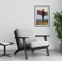 The Angel of the North Print - Gateshead - Winter