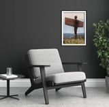 The Angel of the North Print - Gateshead - Winter