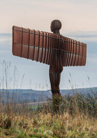 The Angel of the North Print - Gateshead - Winter