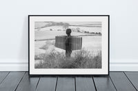 The Angel of the North Print - Black and White - Gateshead