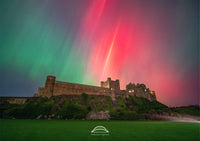 Bamburgh Castle Aurora