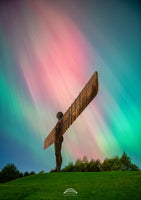 Angel of The North Northern Lights