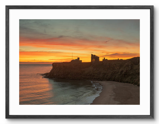 King Edwards Bay - Tynemouth - North East Captures shown as a framed photographic print.