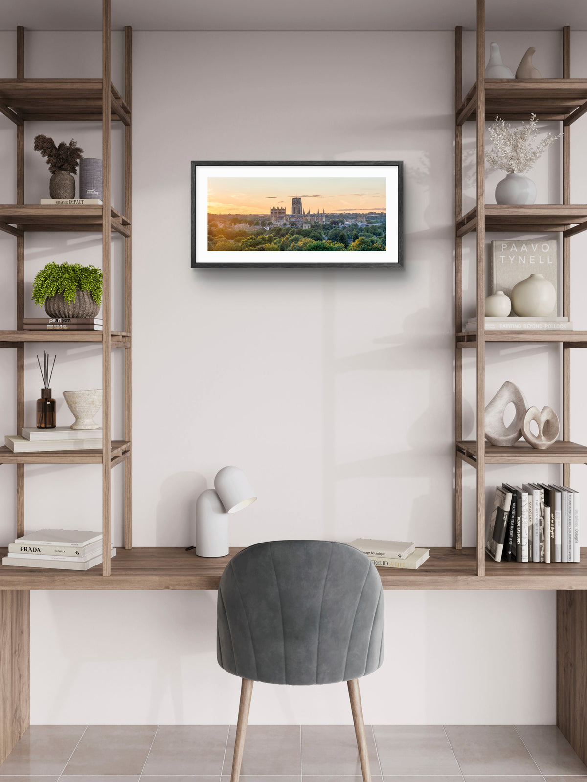 Durham Cathedral Sunset Panoramic Print | Wall Art
