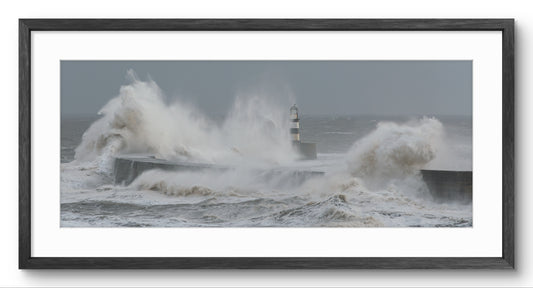 Seaham Pier Storm | Panoramic | Landscape Photography