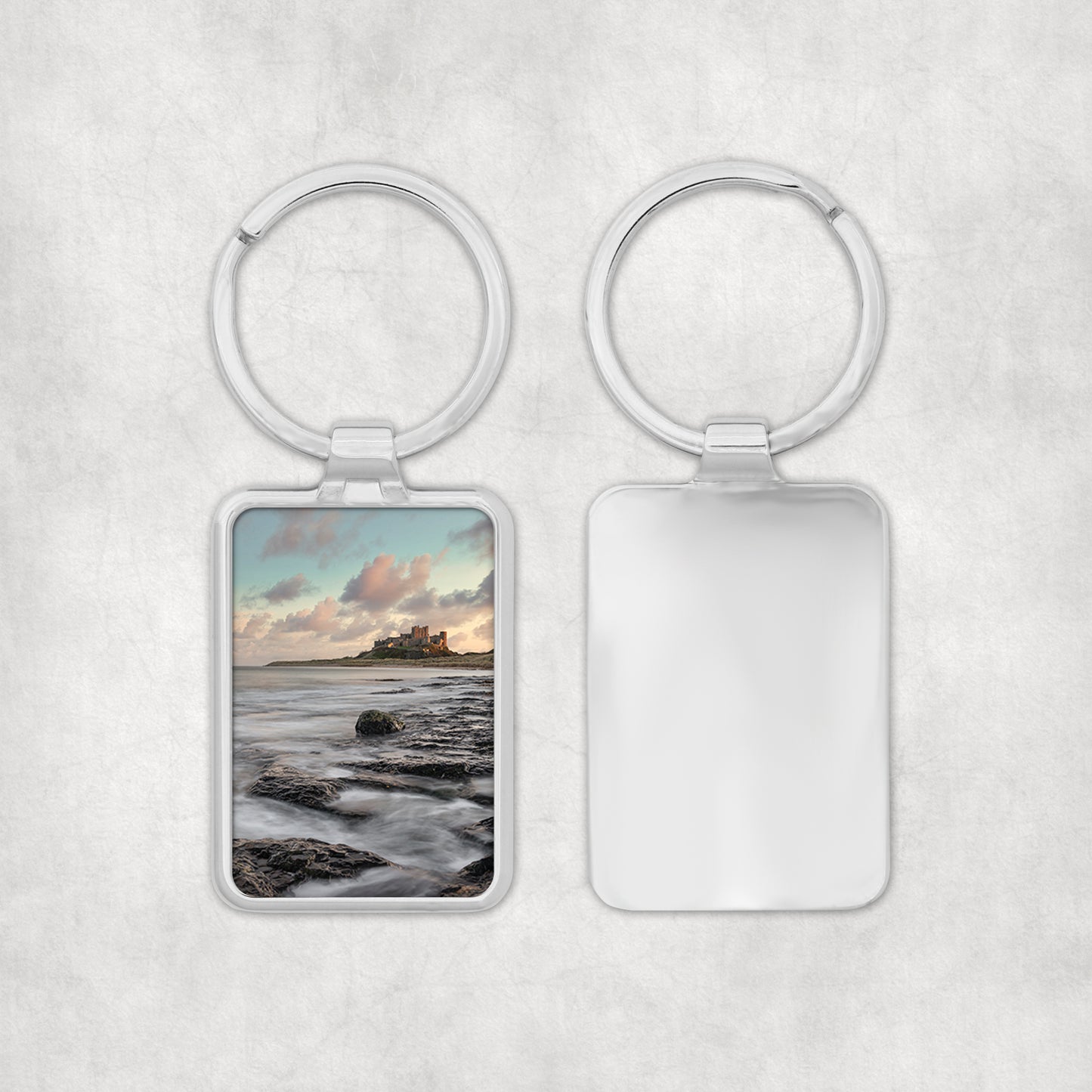 Bamburgh Castle photography keyring – photograph 1