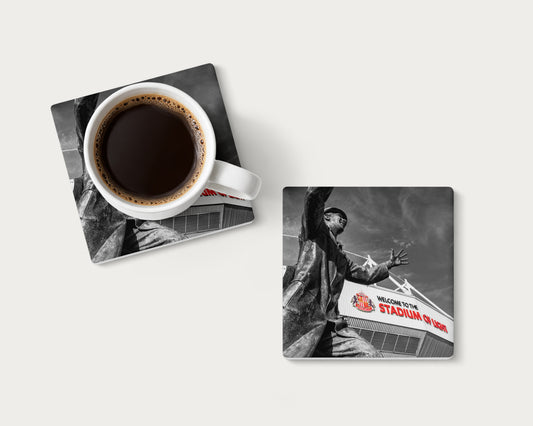 Bob Stokoe Statue Coaster | Sunderland Gift.
