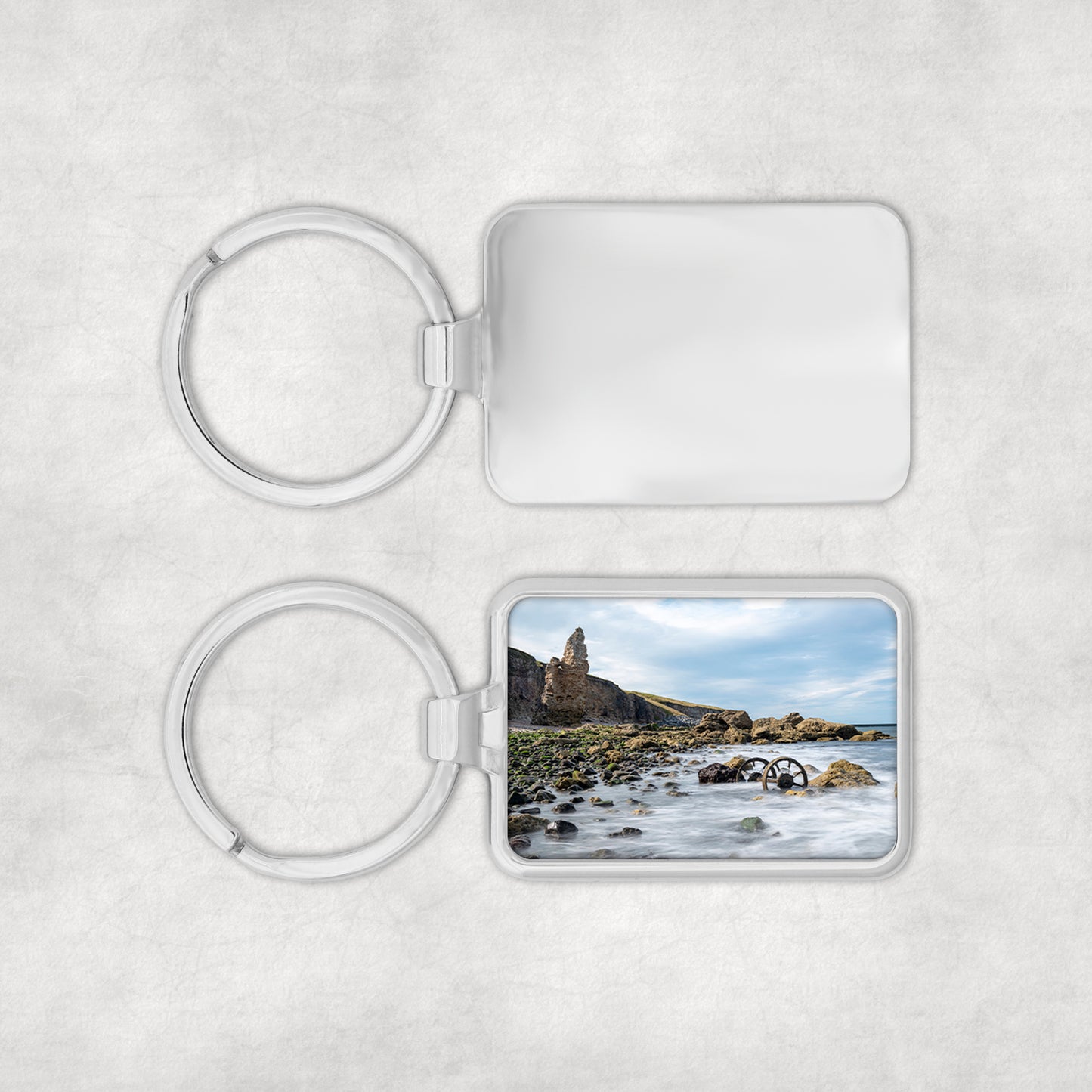 Chemical Beach photography keyring