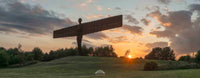 Angel of the North Sunset Panoramic Print | North East Photography