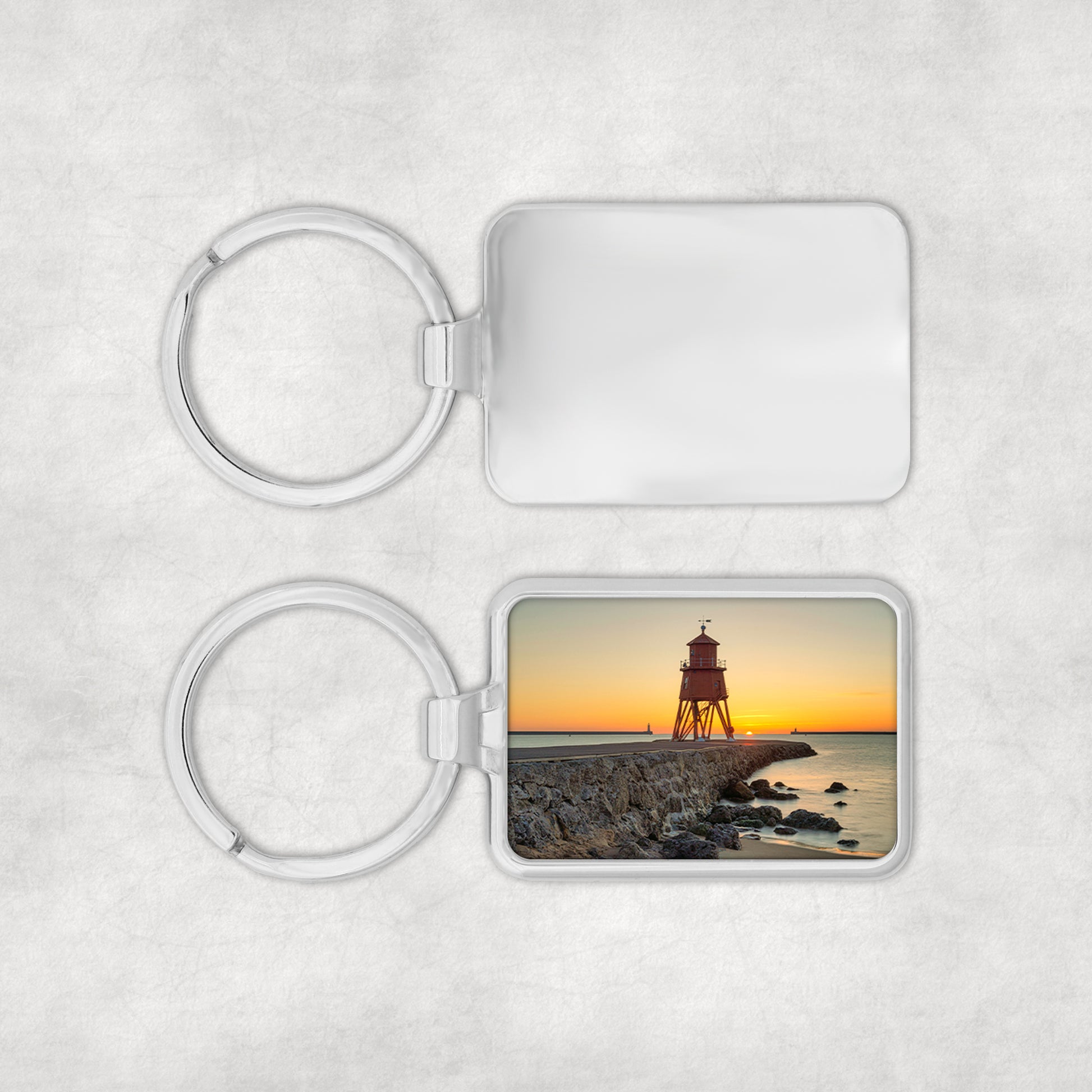 Herd Groyne photography keyring