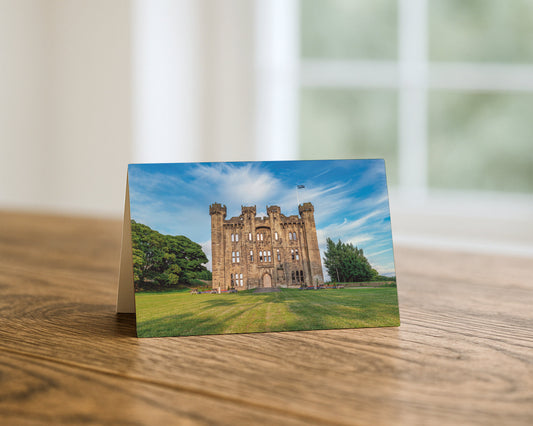 Hylton Castle blank A5 greetings card, Sunderland, by North East Captures